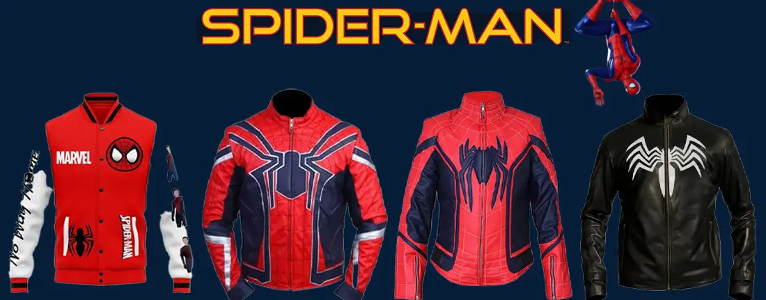 Spiderman Leather Jackets