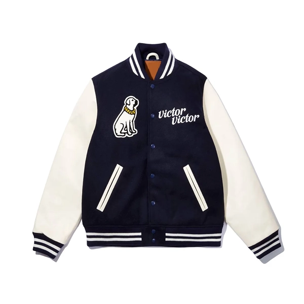 Victor Victor Varsity Jacket - Jacketstown