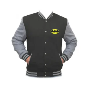 Batman Logo Varsity Jacket