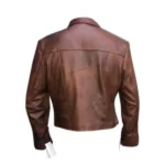 aquman justice league brown leather jacket