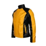 infamous 2 cole mcgrath yellow leather jacket