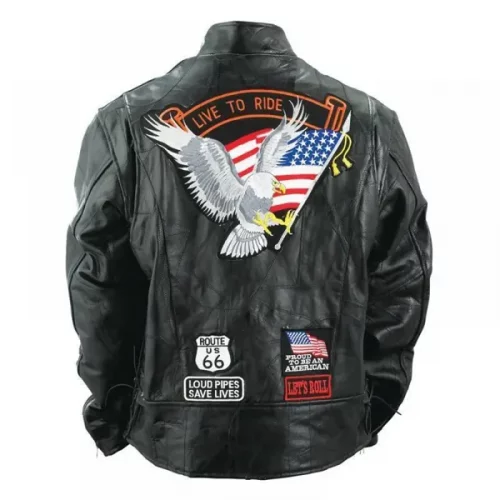 Vintage Cafe Racer Style Motorcycle Distressed Leather Armor Jacket ...