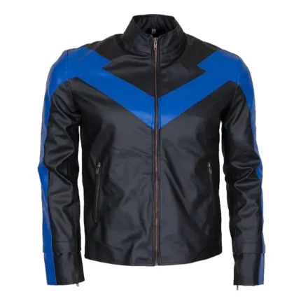 NightWing Motorbike Leather Jacket