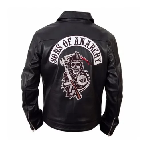 Sons Of Anarchy Black Leather Jacket
