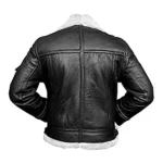 Black Sheepskin Leather Jacket