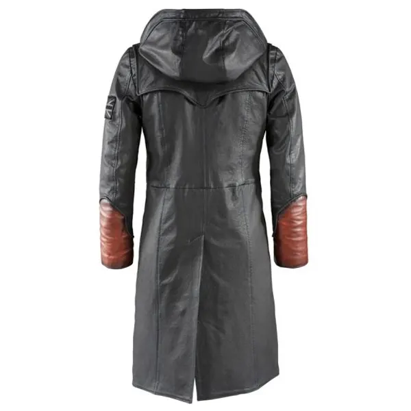 Devil May Cry 5 Black Dante Leather Coat Costume - USA Leather Factory