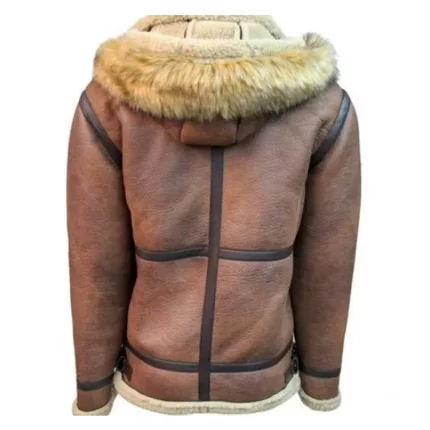 Top gun leather coat