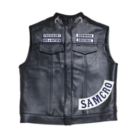 Sons of anarchy leather vest