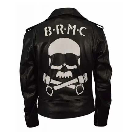 Brando Wild One Motorcycle Black Leather Jacket