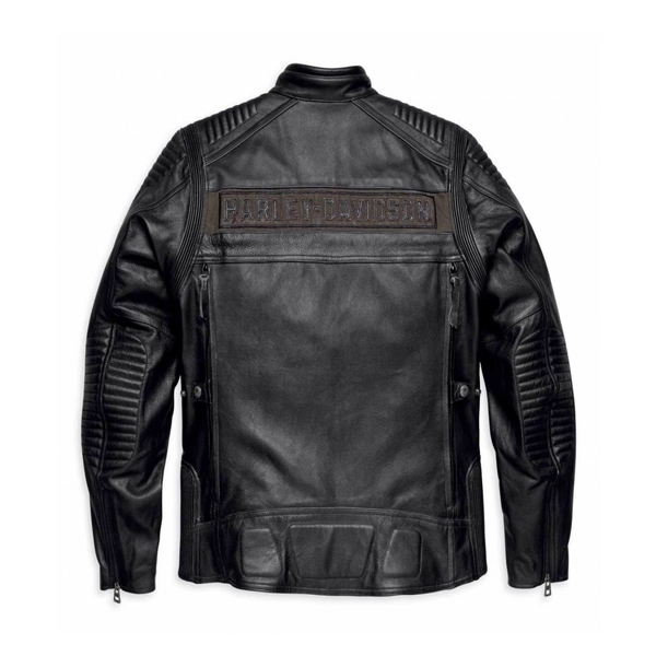 HD Mens Asylum Leather Jacket