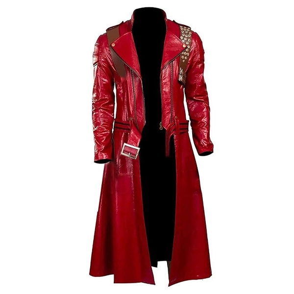 Devil May Cry 3 Dante Leather Trench Coat