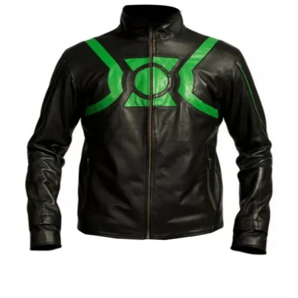 Green Lantern Leather Jacket For Halloween