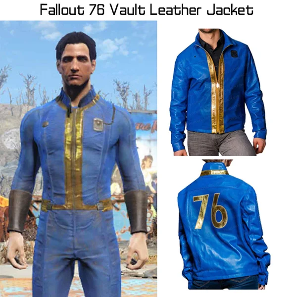 Fallout 76 Vault Leather Jacket