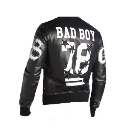 Bad Boy Black Biker Leather Jacket