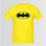 Yellow Batman Logo Tshirt