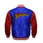 Superman Red and Blue Varsity Jacket
