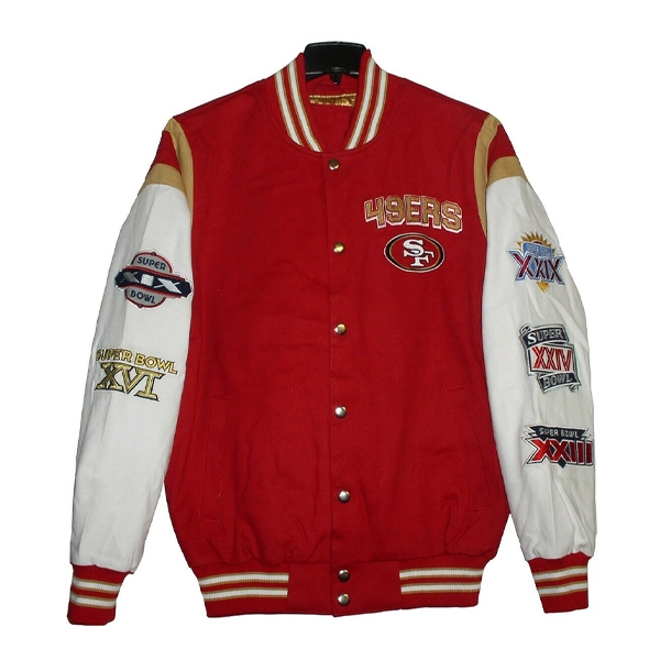 San Francisco 49er Varsity Jacket