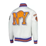 new york knicks white jacket