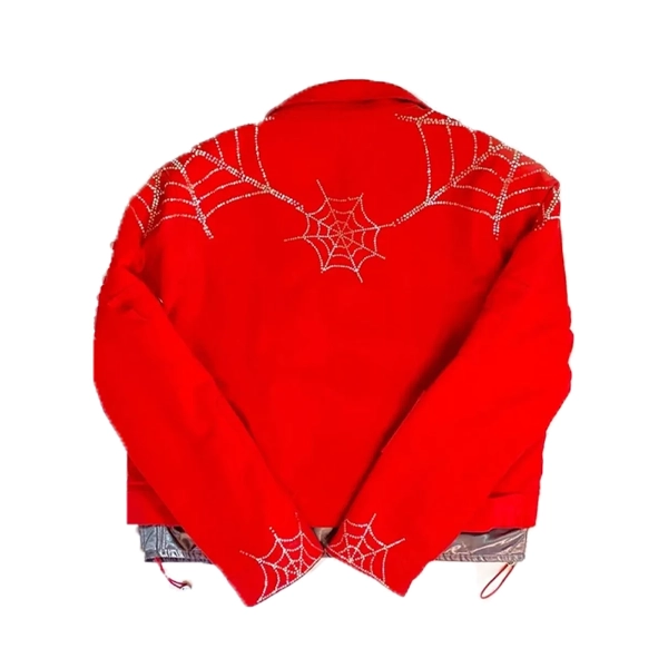 Spider Punk Jacket | Spider Punk Spiderman Denim Vest