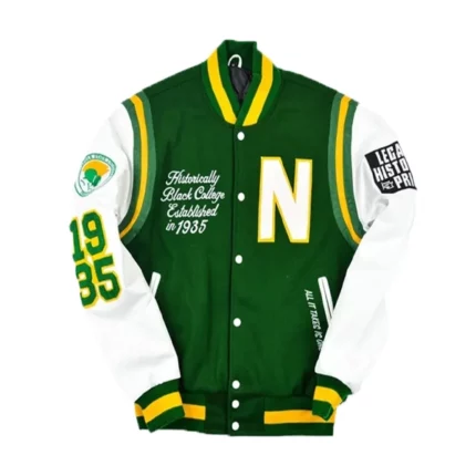 Norfolk State University Motto 2.0 Varsity Jacket