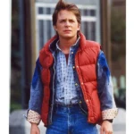 Marty Mcfly Back To The Future Puffer Vest