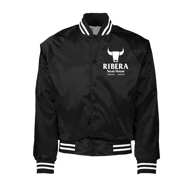 Ribera Steakhouse Black Satin Jacket