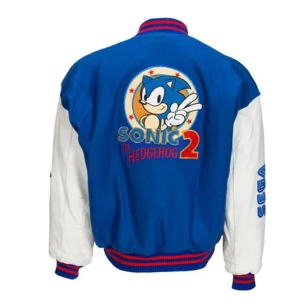 Sonic The Hedgehog Letterman Jacket