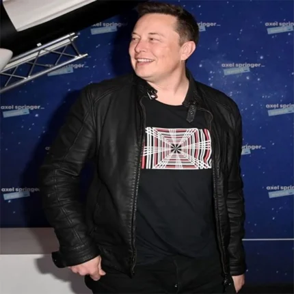 Elon Musk Tesla Model S Plaid Jacket