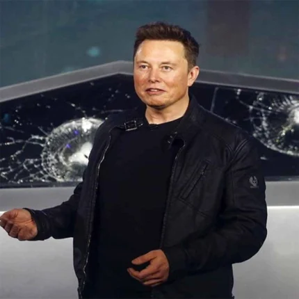 Elon musk leather jacket