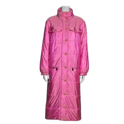 Rihanna Pink Coat