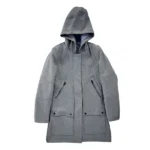 Ana De Armas Knives Out Hooded Coat