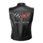 Chevrolet Corvette Black Leather Vest