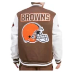 Cleveland Browns Mash Up Letterman Jacket