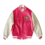 Golf Le Fleur Pink Varsity Jacket