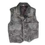 Hell on Wheels Cullen Bohannon Distressed Leather Vest