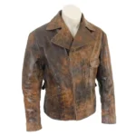 Kurt Russell Escape from LA Brown Leather Jacket