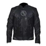 The Flash Black Leather Jacket