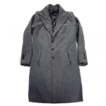 Gary Carr The Peripheral Gray Wool Coat