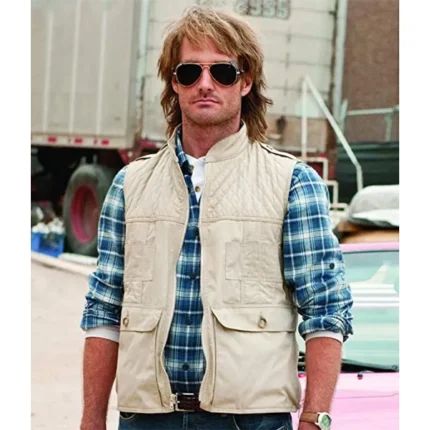 Macgruber Will Forte Quilted Cotton Vest