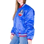 New Jersey Nets Royal Blue Bomber Jacket