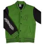 Unspeakable Green Varsity Jacket