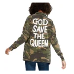 God Save The Queen Cotton Jacket