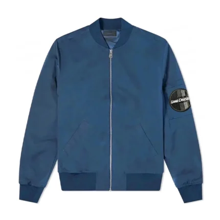 The Terminal List Chris Pratt Blue Cotton Jacket