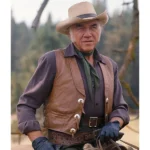 lorne greene leather vest