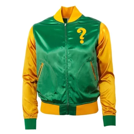 Clearing Question Mark Satin Jacket