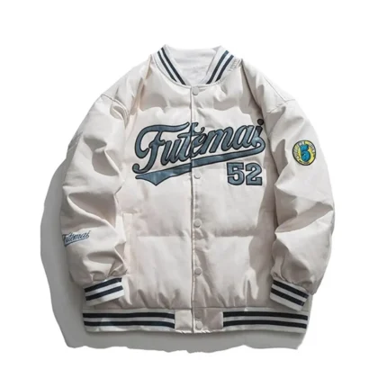 Futemai 52 White Satin Jacket