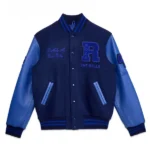 Rock The Bells LL Cool J Blue Letterman Jacket