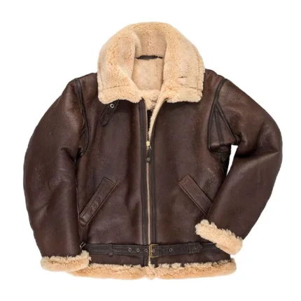 Tom Hardy Dunkirk Shearling Jacket