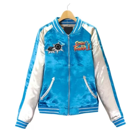 Chun Li Street Fighter II Satin Jacket