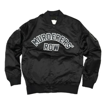 New York Yankees Murderers Row Black Satin Jacket